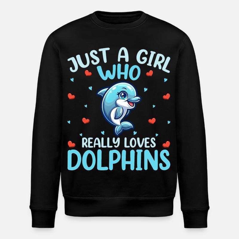 Dauphin - Sweat bio ROLLER Stanley/Stella Unisexe - noir