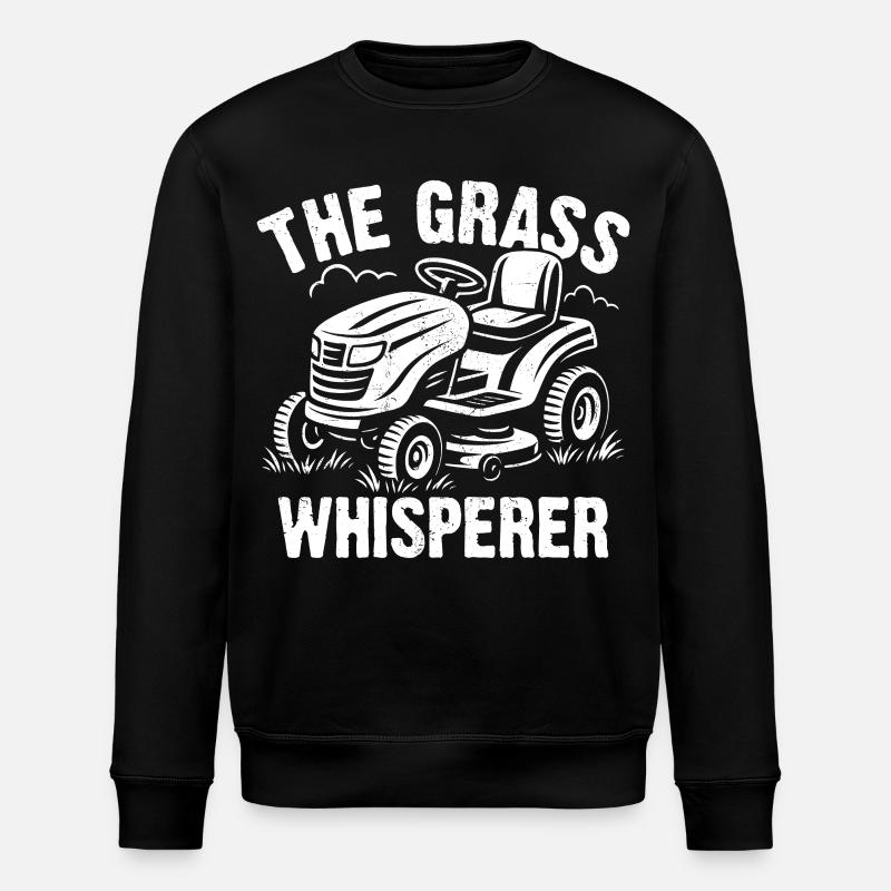 Le murmure de l’herbe - Sweat bio ROLLER Stanley/Stella Unisexe - noir