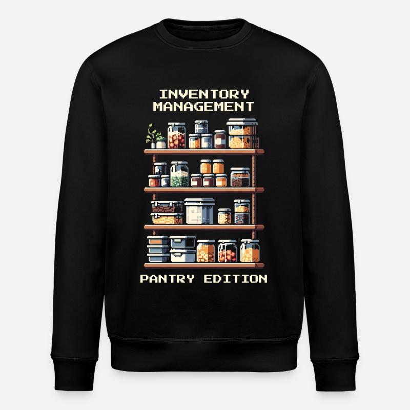 Inventory Management | Pantry Edition - Stanley/Stella ROLLER Unisex Organic Sweatshirt - black