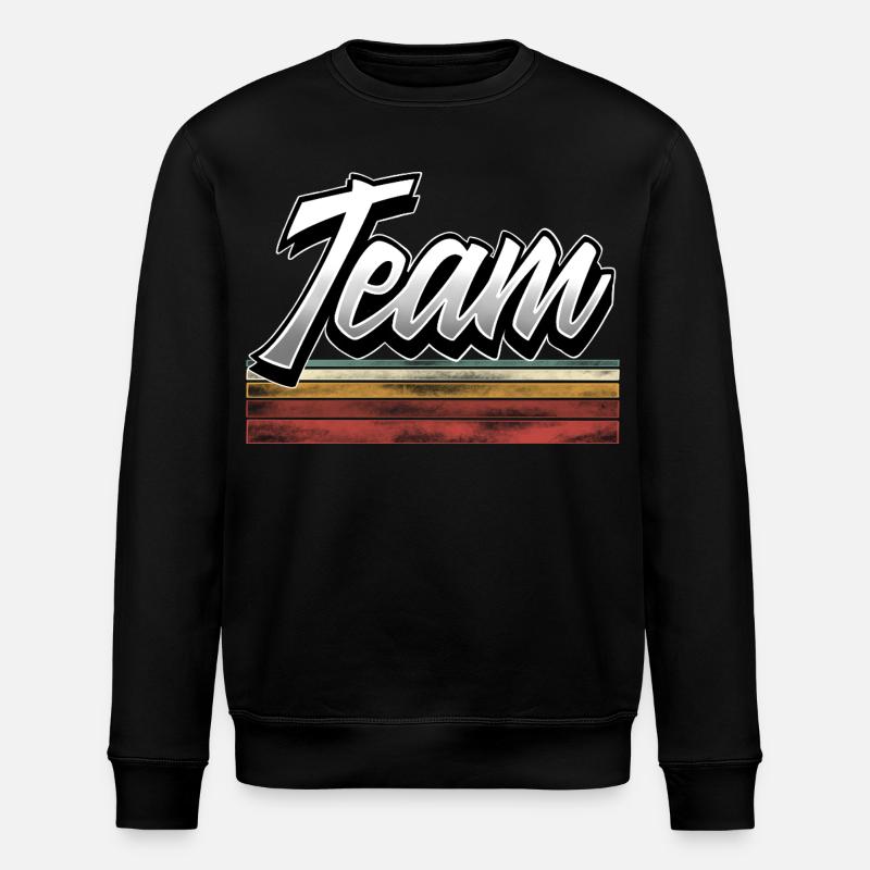 Équipe - Sweat bio ROLLER Stanley/Stella Unisexe - noir