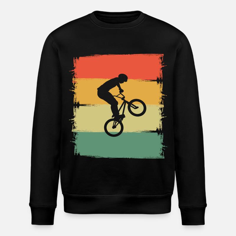 Bmx - Stanley/Stella Unisex Bio-Sweatshirt ROLLER - Schwarz
