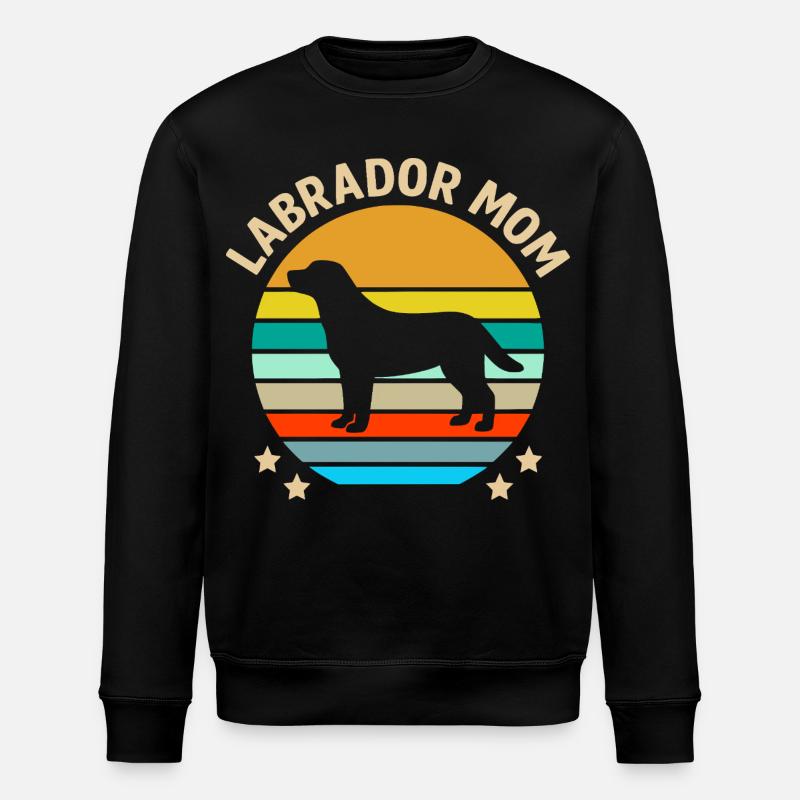 Maman Labrador - Sweat bio ROLLER Stanley/Stella Unisexe - noir