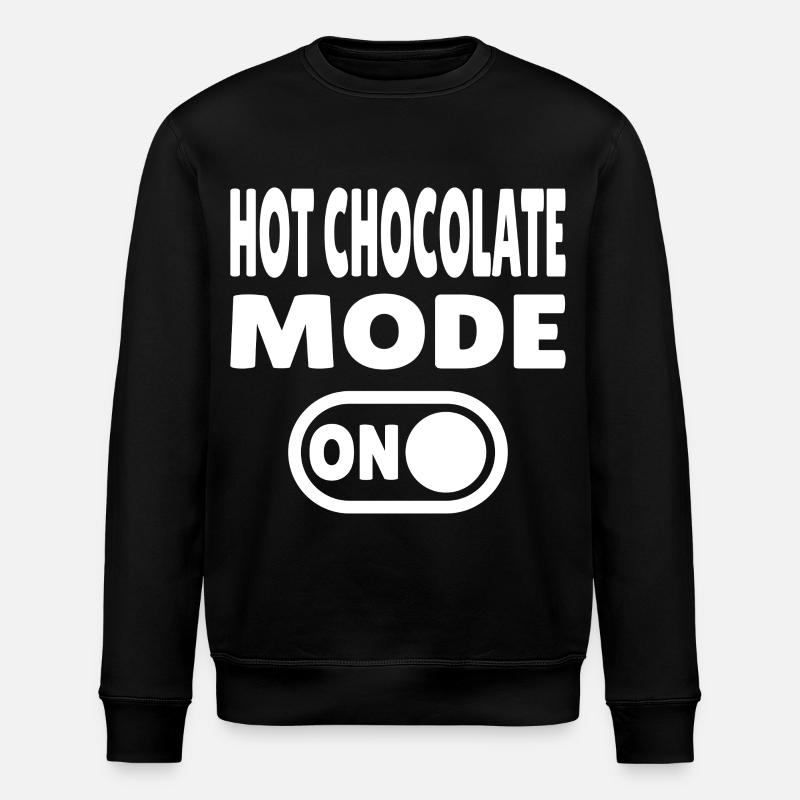 Mode chocolat chaud activé - Sweat bio ROLLER Stanley/Stella Unisexe - noir