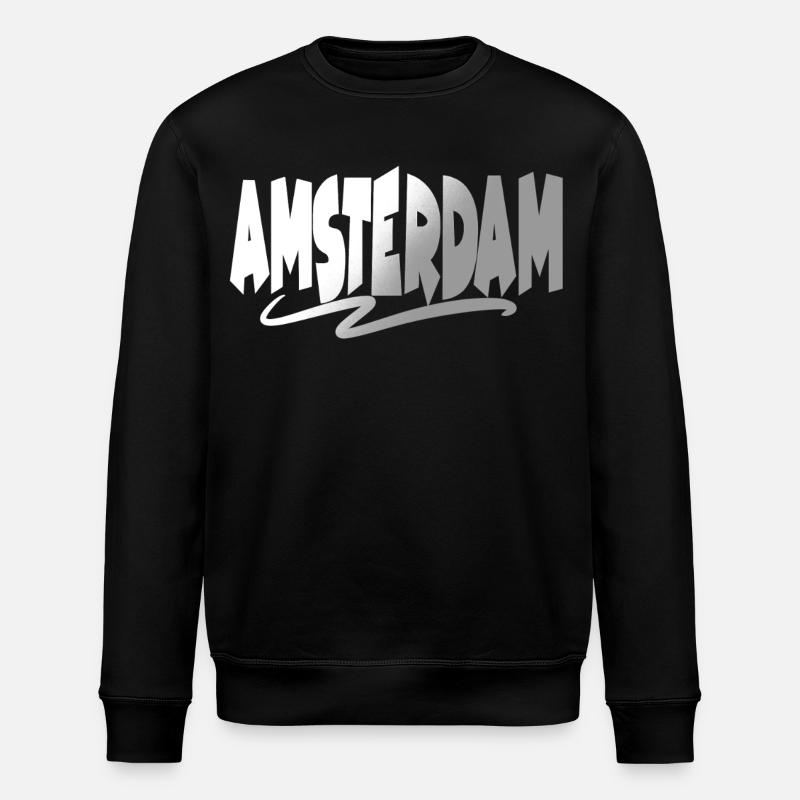 Amsterdam - Sweat bio ROLLER Stanley/Stella Unisexe - noir