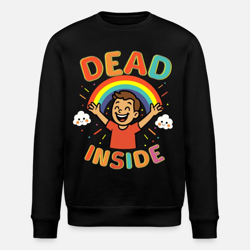 Dead Inside - Stanley/Stella ROLLER Unisex Organic Sweatshirt - black