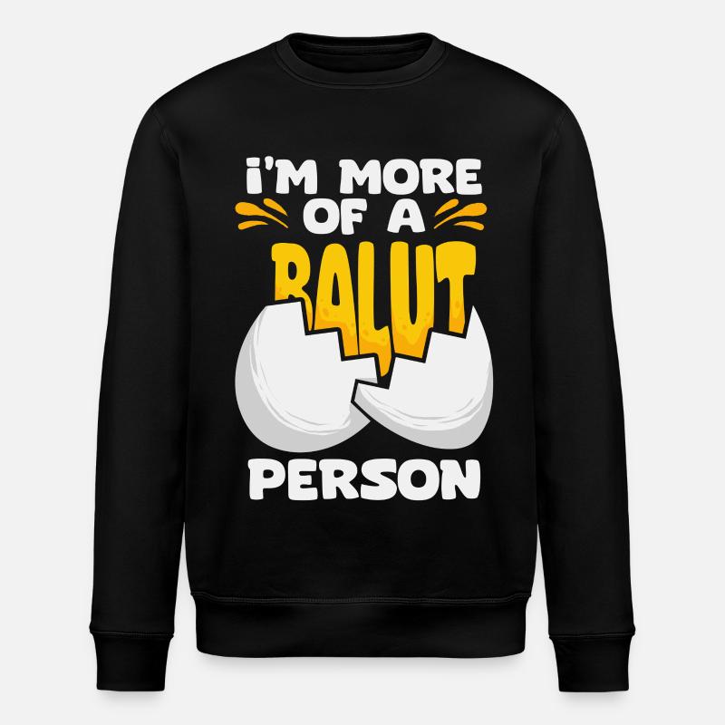 Balut Phillippinen - Stanley/Stella Unisex Bio-Sweatshirt ROLLER - Schwarz