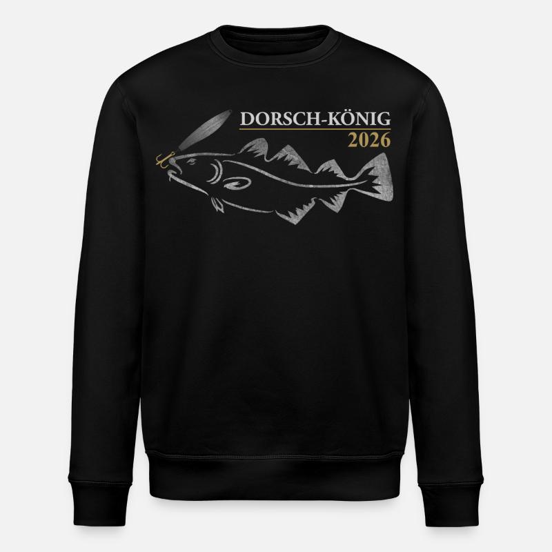 Cod King 2026 - Stanley/Stella ROLLER Unisex Organic Sweatshirt - black