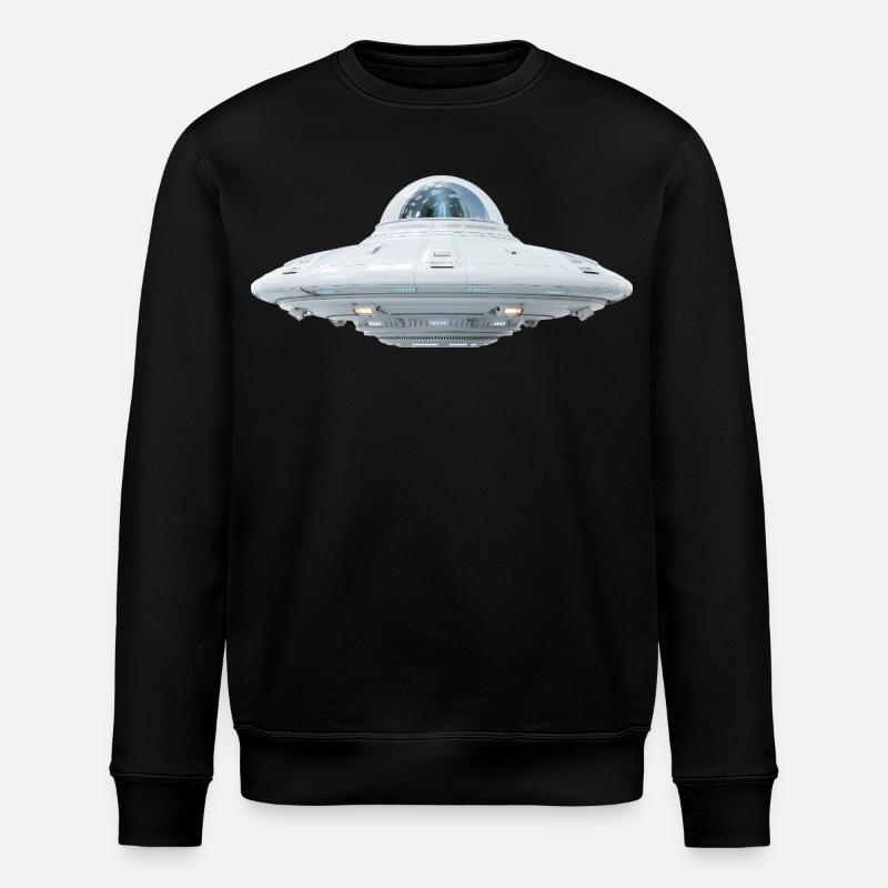 UFO - Stanley/Stella Unisex Bio-Sweatshirt ROLLER - Schwarz