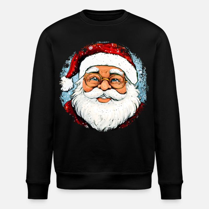 Père Noël - Sweat bio ROLLER Stanley/Stella Unisexe - noir