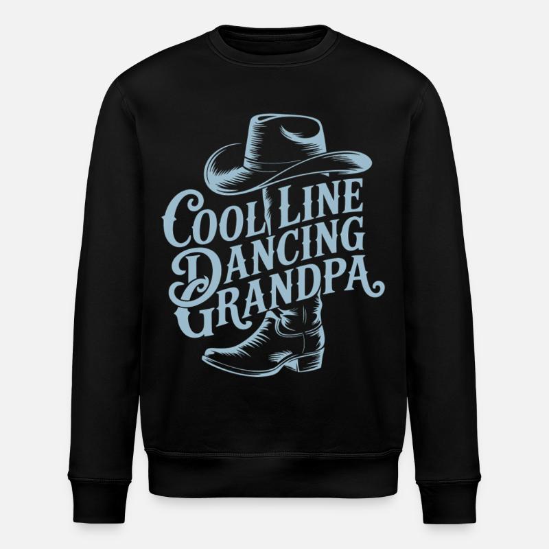 Grand-père danseur en ligne cool - Sweat bio ROLLER Stanley/Stella Unisexe - noir
