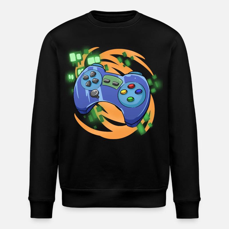 Gamer Gaming - Stanley/Stella Unisex Bio-Sweatshirt ROLLER - Schwarz