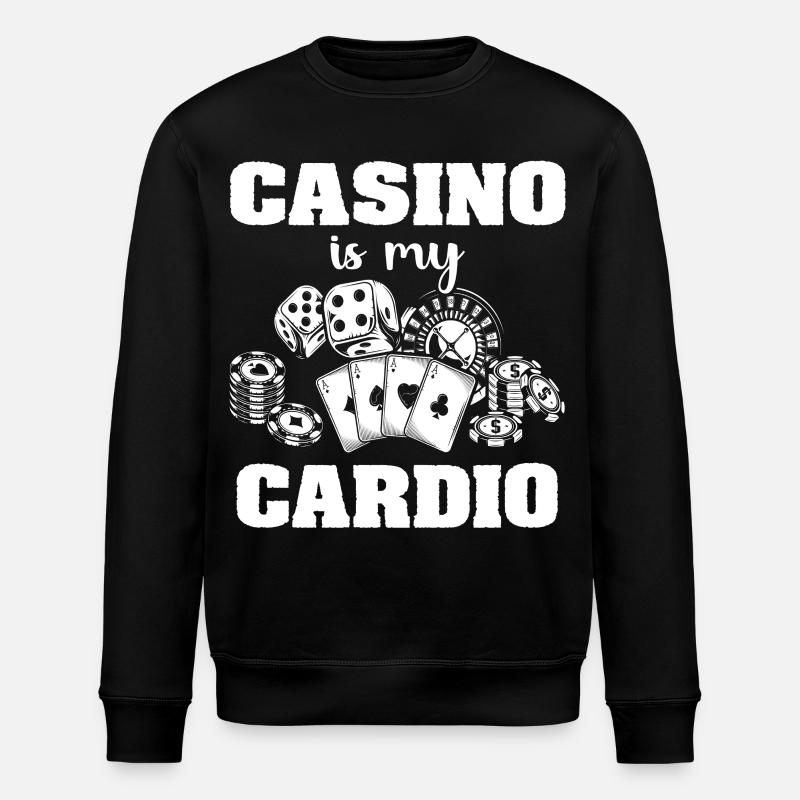 Joueurs de casino casino - Sweat bio ROLLER Stanley/Stella Unisexe - noir