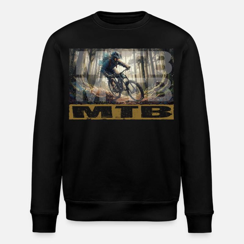 VTT - Sweat bio ROLLER Stanley/Stella Unisexe - noir