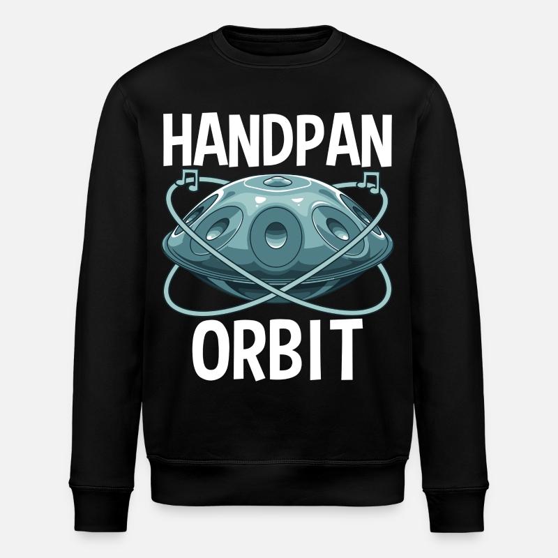 Handpan Orbit - Stanley/Stella ROLLER Unisex Organic Sweatshirt - black