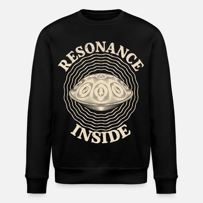 Resonance Inside Handpan - Stanley/Stella ROLLER Unisex Organic Sweatshirt - black