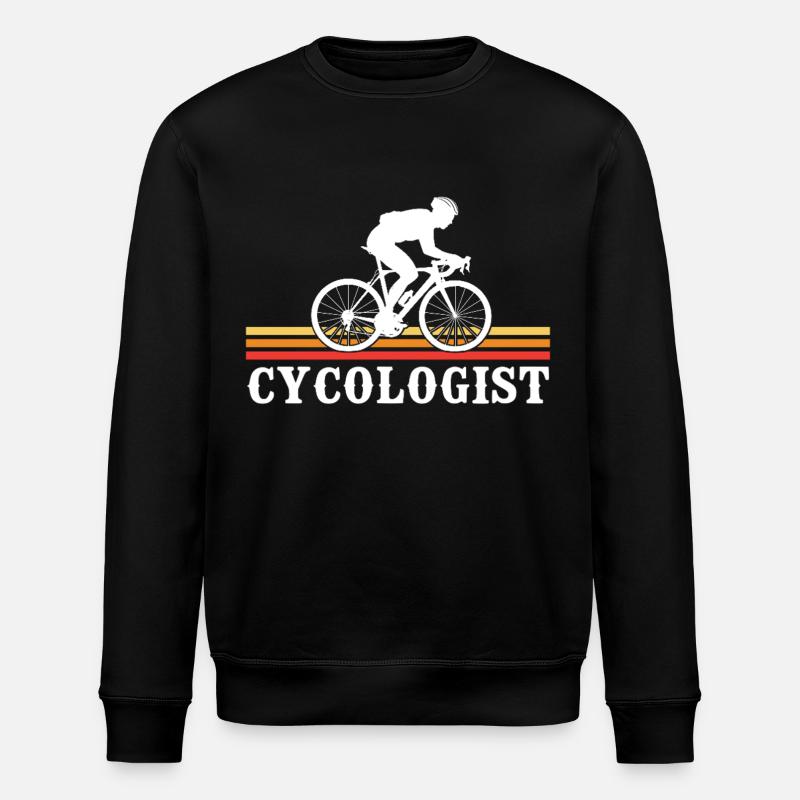 Cyclisme cycologue - Sweat bio ROLLER Stanley/Stella Unisexe - noir