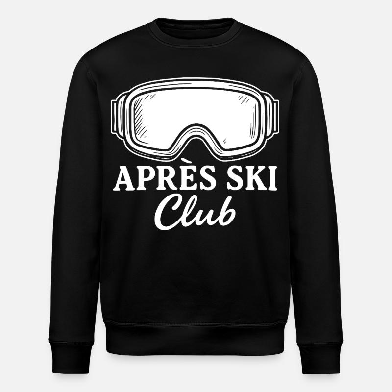 Après Ski Club - Stanley/Stella Unisex Bio-Sweatshirt ROLLER - Schwarz