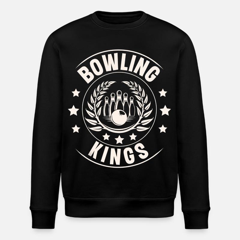Bowling - Stanley/Stella Unisex Bio-Sweatshirt ROLLER - Schwarz