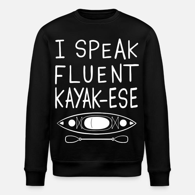 Kayak - Sweat bio ROLLER Stanley/Stella Unisexe - noir