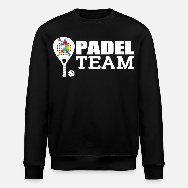 Padel - Sweat bio ROLLER Stanley/Stella Unisexe - noir