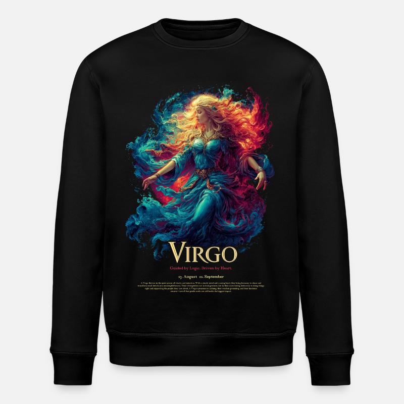 Virgo - Stanley/Stella Unisex Bio-Sweatshirt ROLLER - Schwarz
