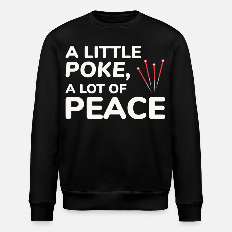 Licensed TCM Practitioner Expert Calming - Stanley/Stella ROLLER Unisex Organic Sweatshirt - black