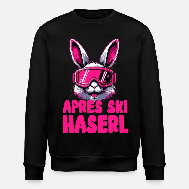 Apres Ski Haserl - Stanley/Stella Unisex Bio-Sweatshirt ROLLER - Schwarz