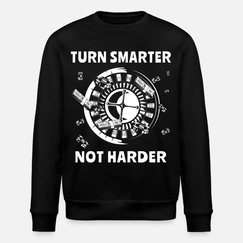 Joueurs de casino casino - Sweat bio ROLLER Stanley/Stella Unisexe - noir
