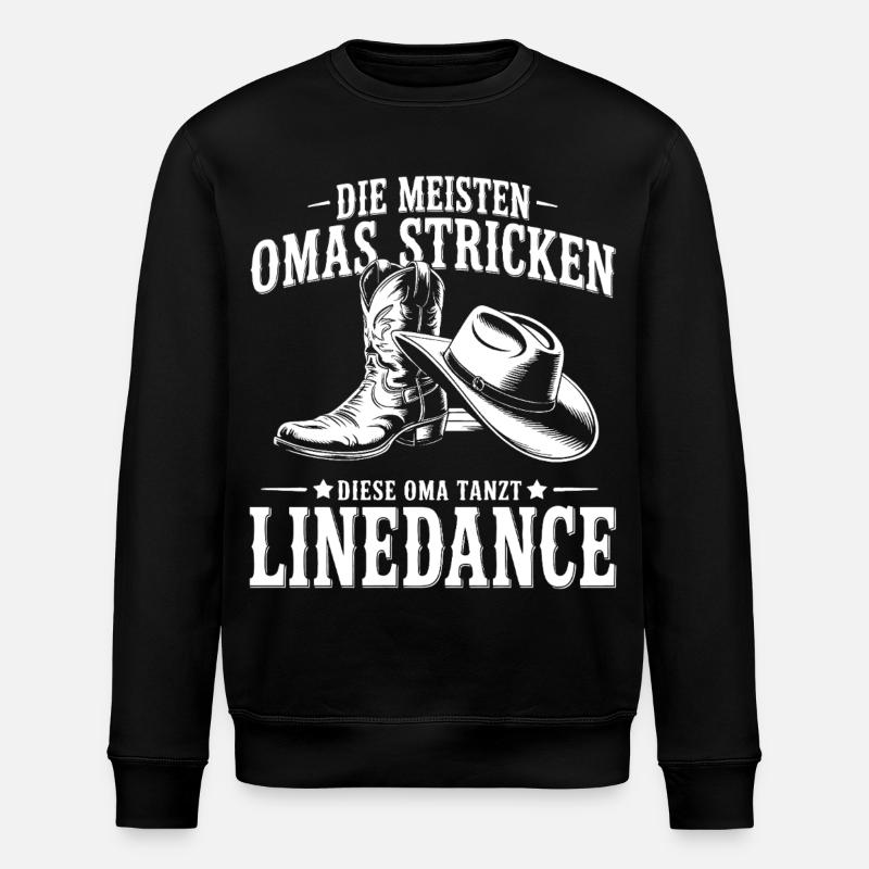 Grand-mère Dancing LineDance - Sweat bio ROLLER Stanley/Stella Unisexe - noir