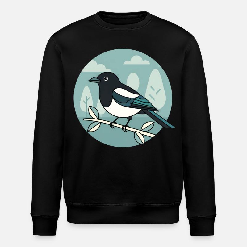 Pie - Sweat bio ROLLER Stanley/Stella Unisexe - noir