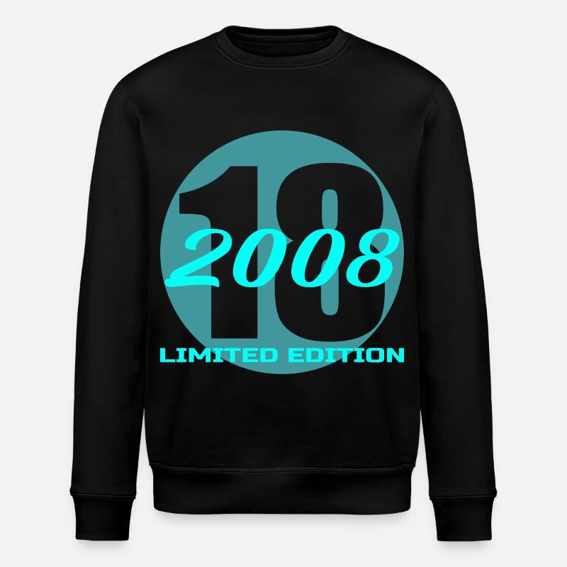 18 anniversaire 2008 Édition limitée - Sweat bio ROLLER Stanley/Stella Unisexe - noir