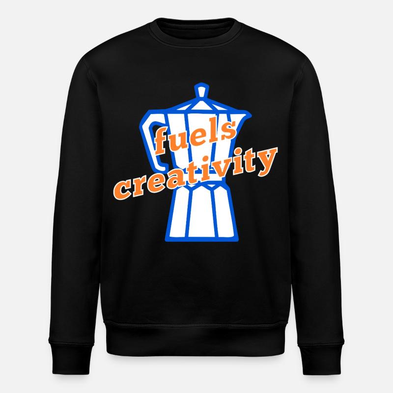 Créativité du café - Sweat bio ROLLER Stanley/Stella Unisexe - noir