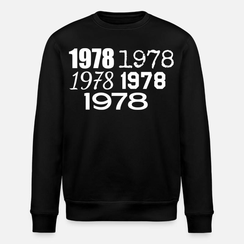 1978 - Stanley/Stella Unisex Bio-Sweatshirt ROLLER - Schwarz
