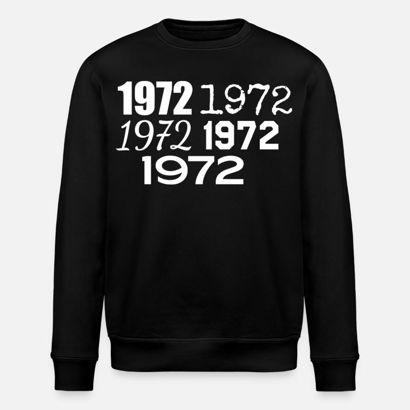 1972 - Stanley/Stella Unisex Bio-Sweatshirt ROLLER - Schwarz