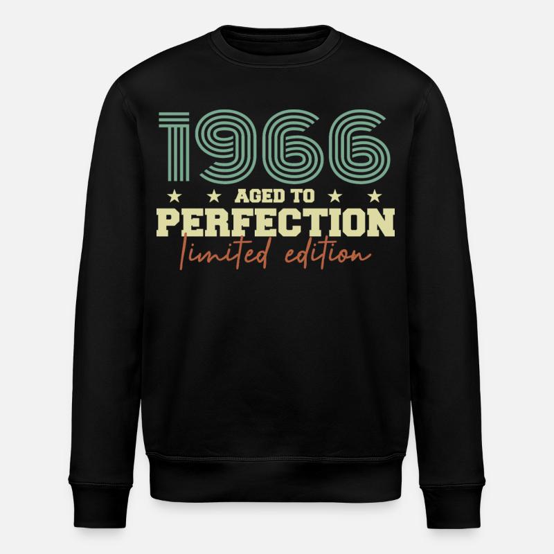 1966 - Stanley/Stella Unisex Bio-Sweatshirt ROLLER - Schwarz