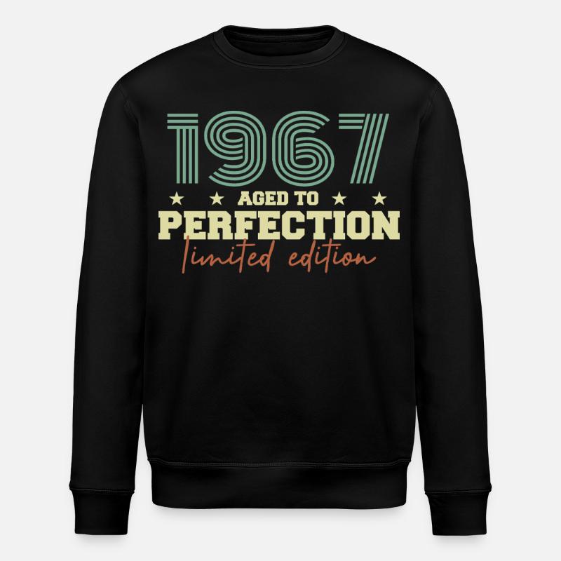 1967 - Stanley/Stella Unisex Bio-Sweatshirt ROLLER - Schwarz