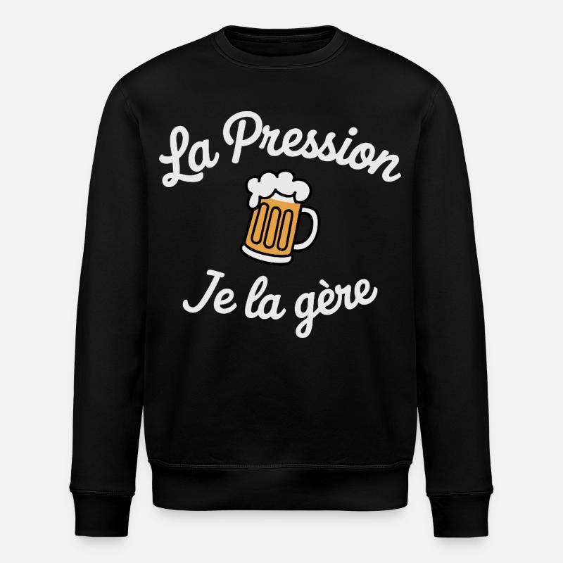 LAPRESSION1 - Sweat bio ROLLER Stanley/Stella Unisexe - noir