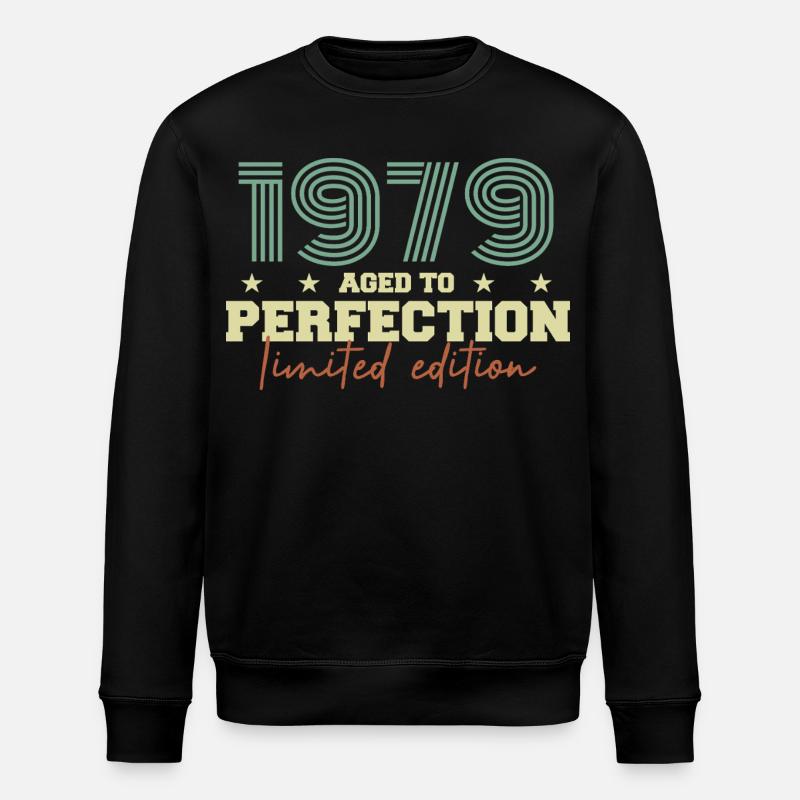 1979 - Stanley/Stella ROLLER Unisex Organic Sweatshirt - black