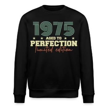 1975 - Stanley/Stella ROLLER Unisex Organic Sweatshirt - black - Front - Nik (191cm)