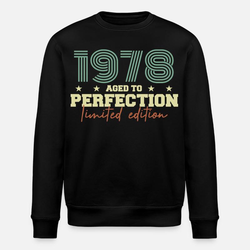 1978 - Sweat bio ROLLER Stanley/Stella Unisexe - noir