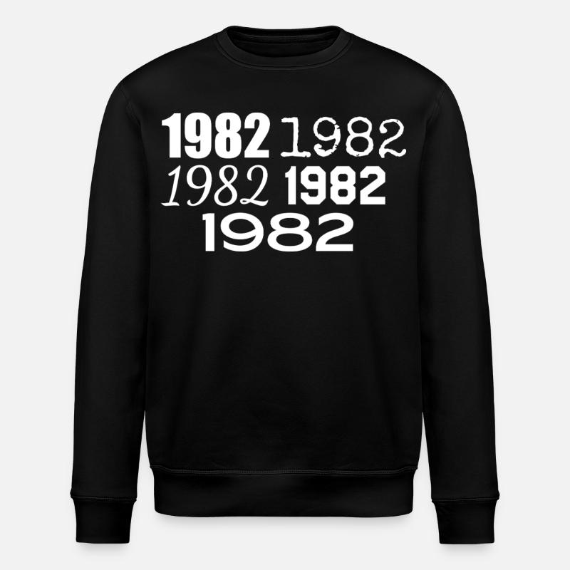 1982 - Stanley/Stella Unisex Bio-Sweatshirt ROLLER - Schwarz