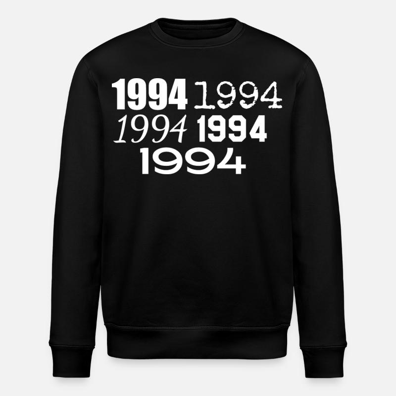 1994 - Sweat bio ROLLER Stanley/Stella Unisexe - noir