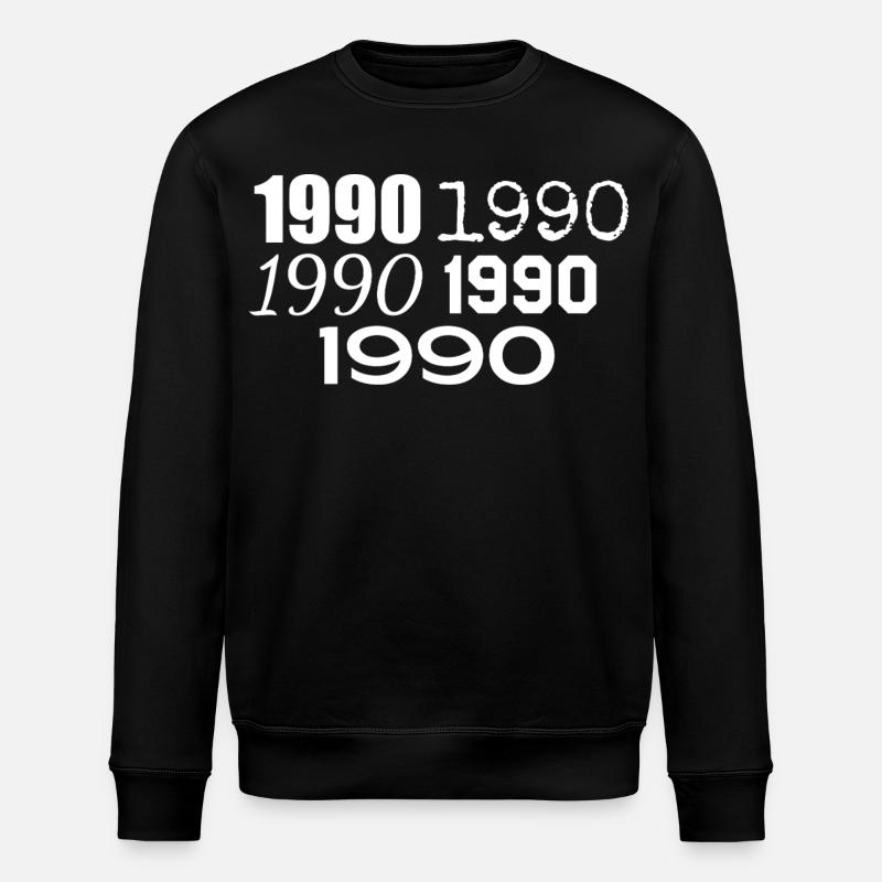 1990 - Sweat bio ROLLER Stanley/Stella Unisexe - noir