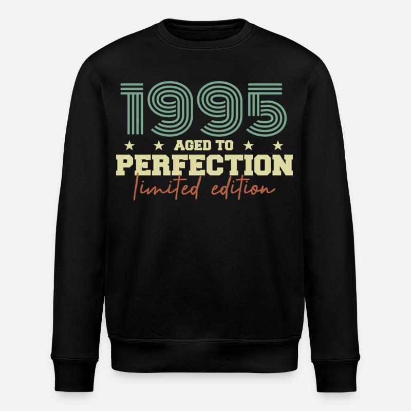 1995 - Stanley/Stella Unisex Bio-Sweatshirt ROLLER - Schwarz