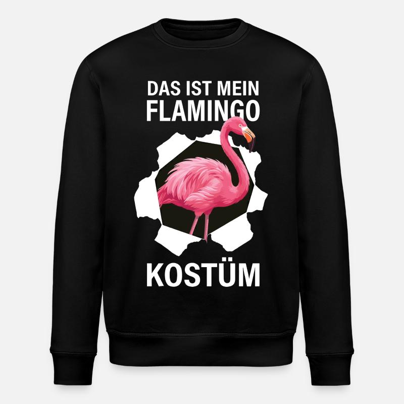 C’EST MON COSTUME DE FLAMANT ROSE - Sweat bio ROLLER Stanley/Stella Unisexe - noir