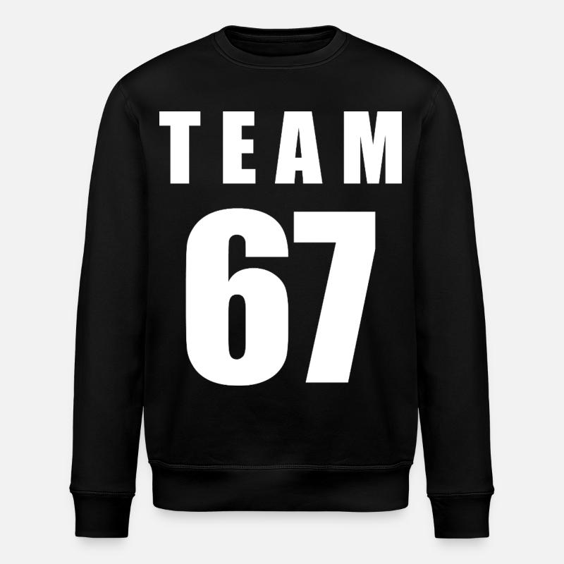 Team 67 - Sweat bio ROLLER Stanley/Stella Unisexe - noir