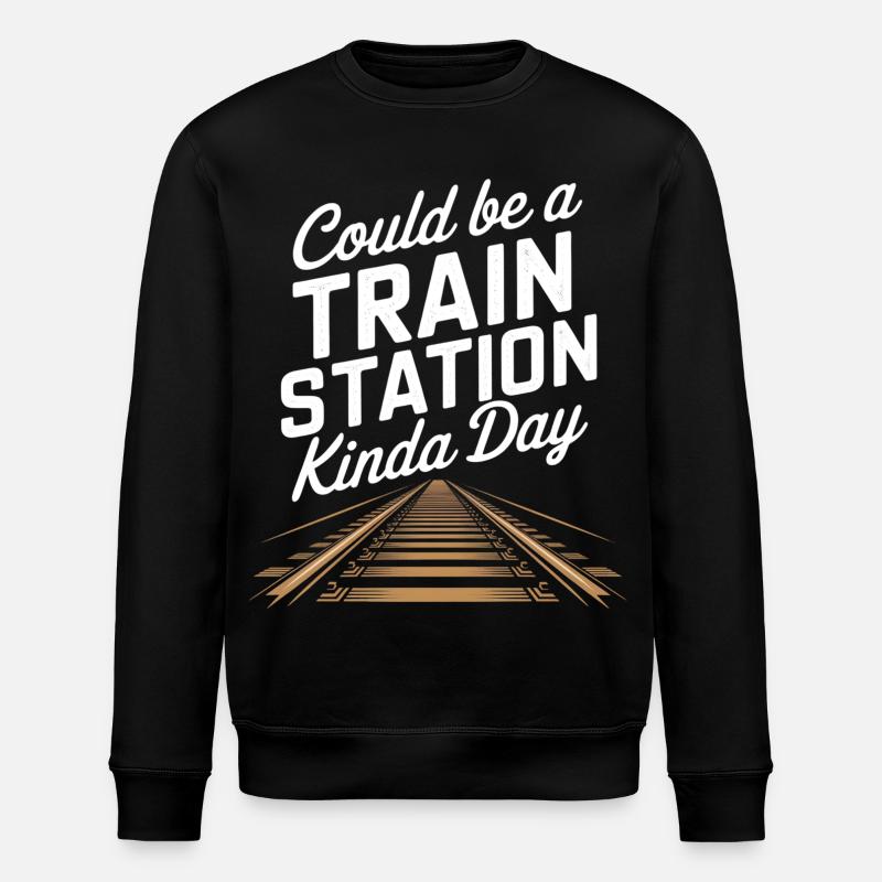 Ambiance Stationnard avec circuits - Sweat bio ROLLER Stanley/Stella Unisexe - noir