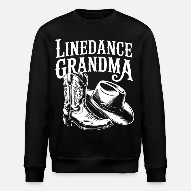 Bottes de grand-mère LineDance - Sweat bio ROLLER Stanley/Stella Unisexe - noir