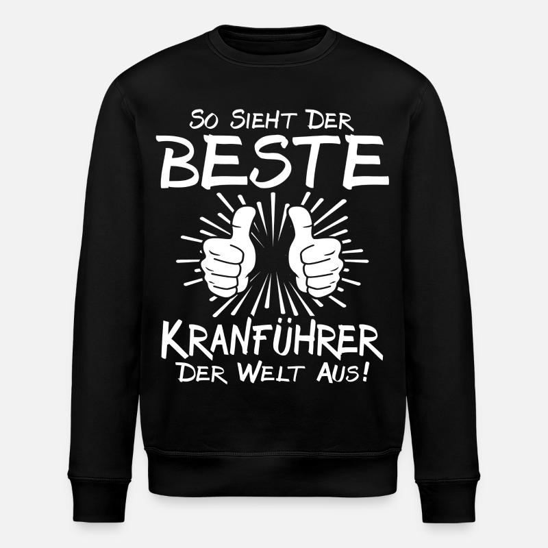 Meilleur opérateur de grue - Sweat bio ROLLER Stanley/Stella Unisexe - noir