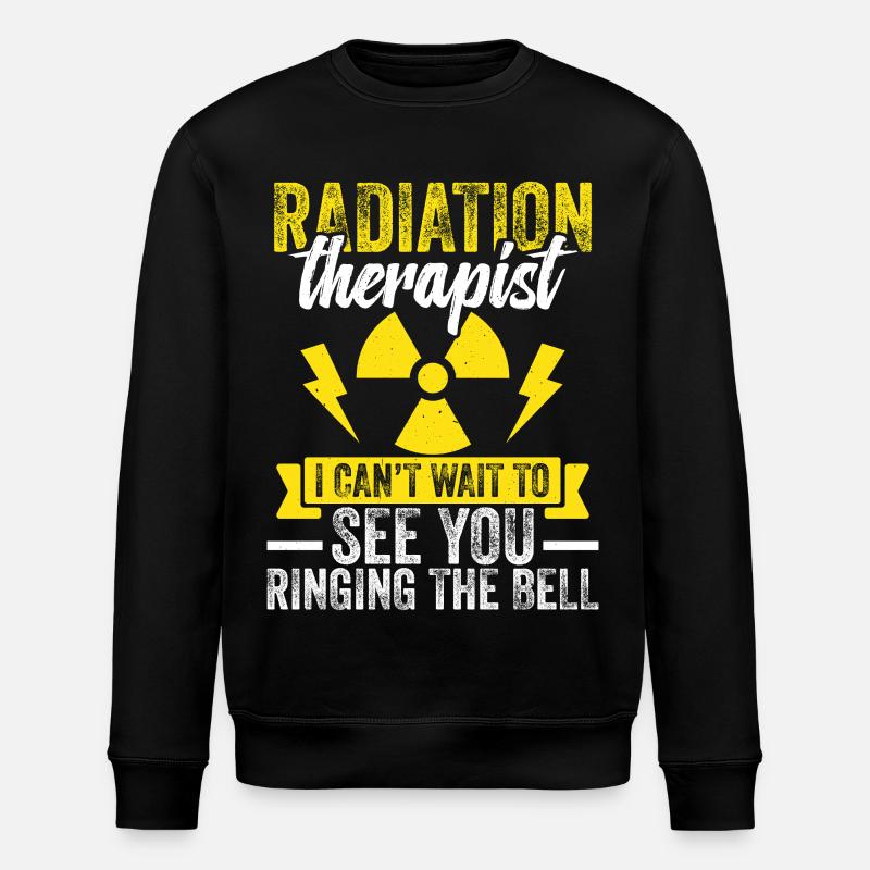 Radiologietechniker Strahlentechniker Strahlenabzeichen - Stanley/Stella Unisex Bio-Sweatshirt ROLLER - Schwarz